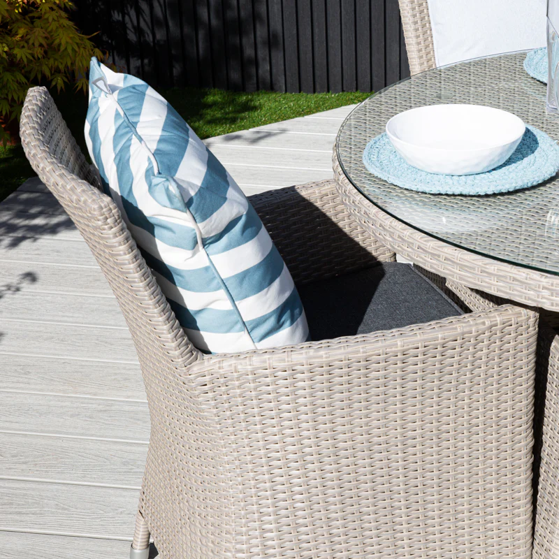 ENJOi Artemis 4 Seat Dining Set - Image 6