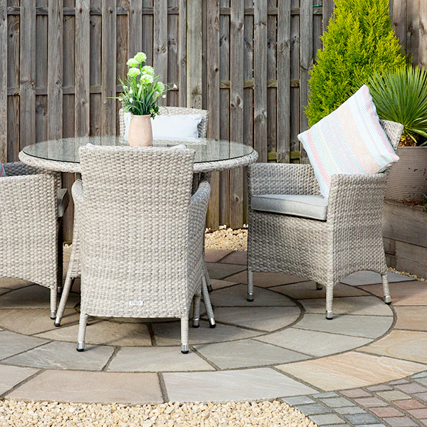 ENJOi Athena 4 Seat Dining Set - Image 3
