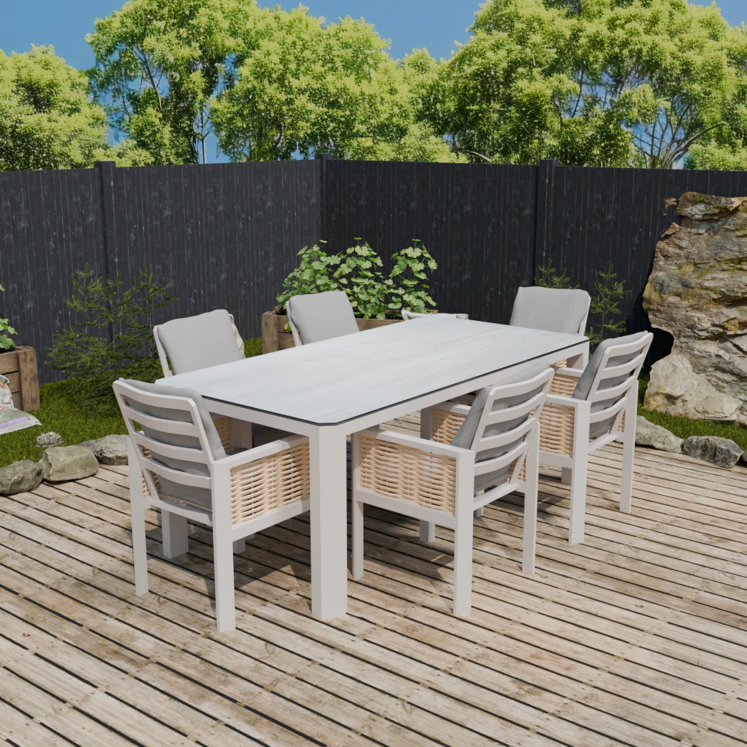 ENJOi Grace 6 Seat Dining Set - Image 3