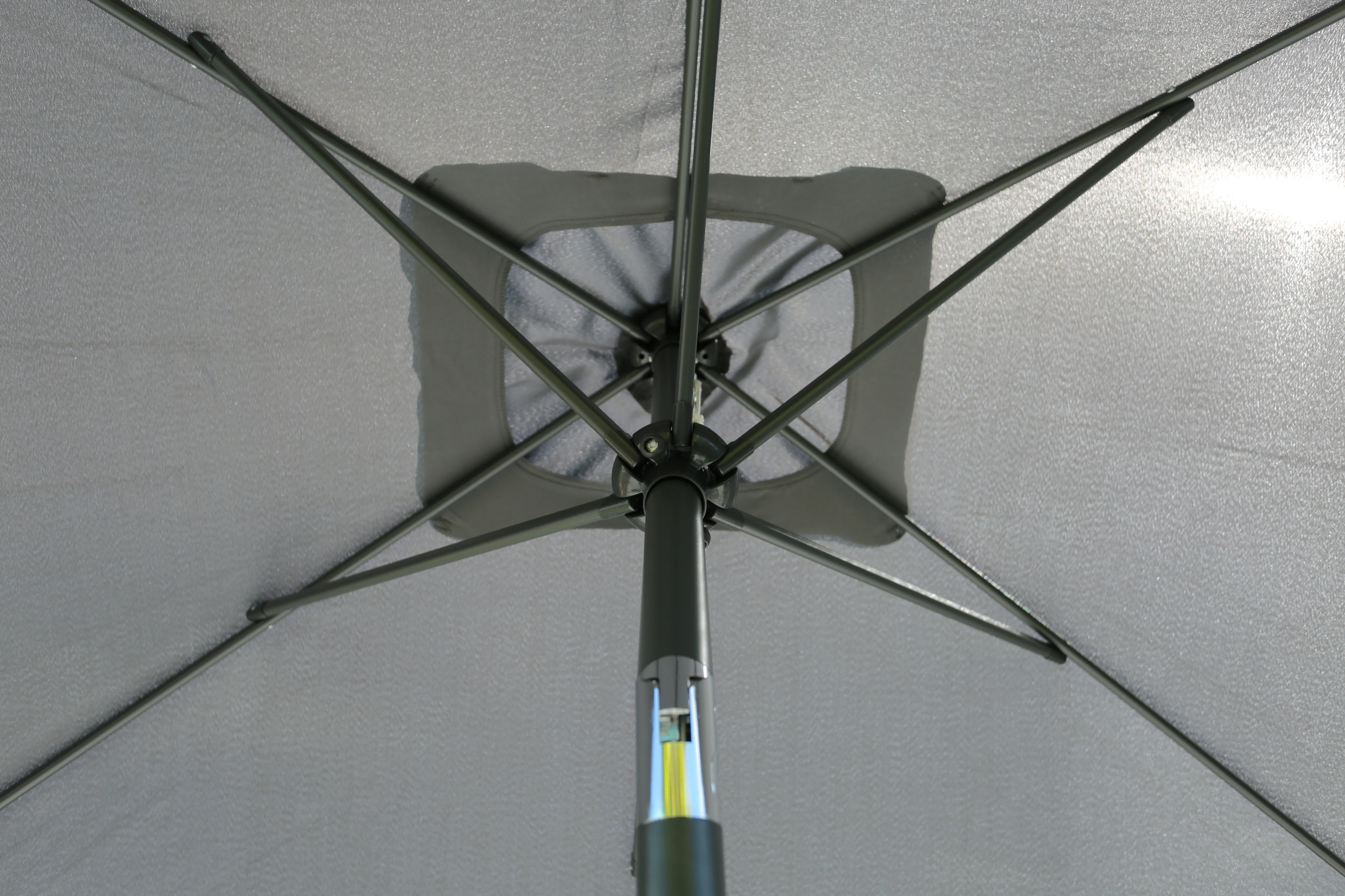 ENJOi Royal Rectangle Aluminium 2m x 3m Grey Parasol - Image 4