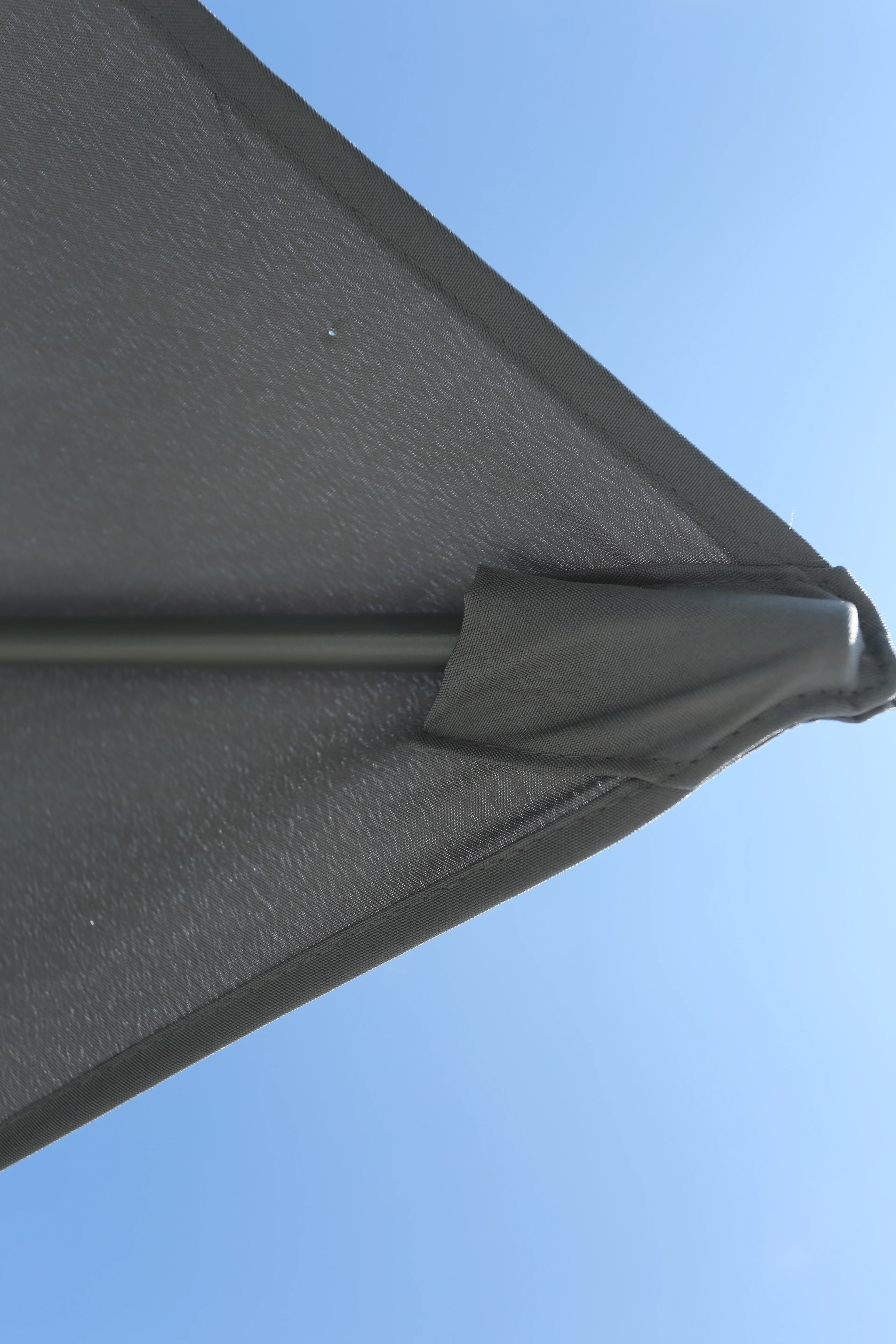 ENJOi Royal Rectangle Aluminium 2m x 3m Grey Parasol - Image 5