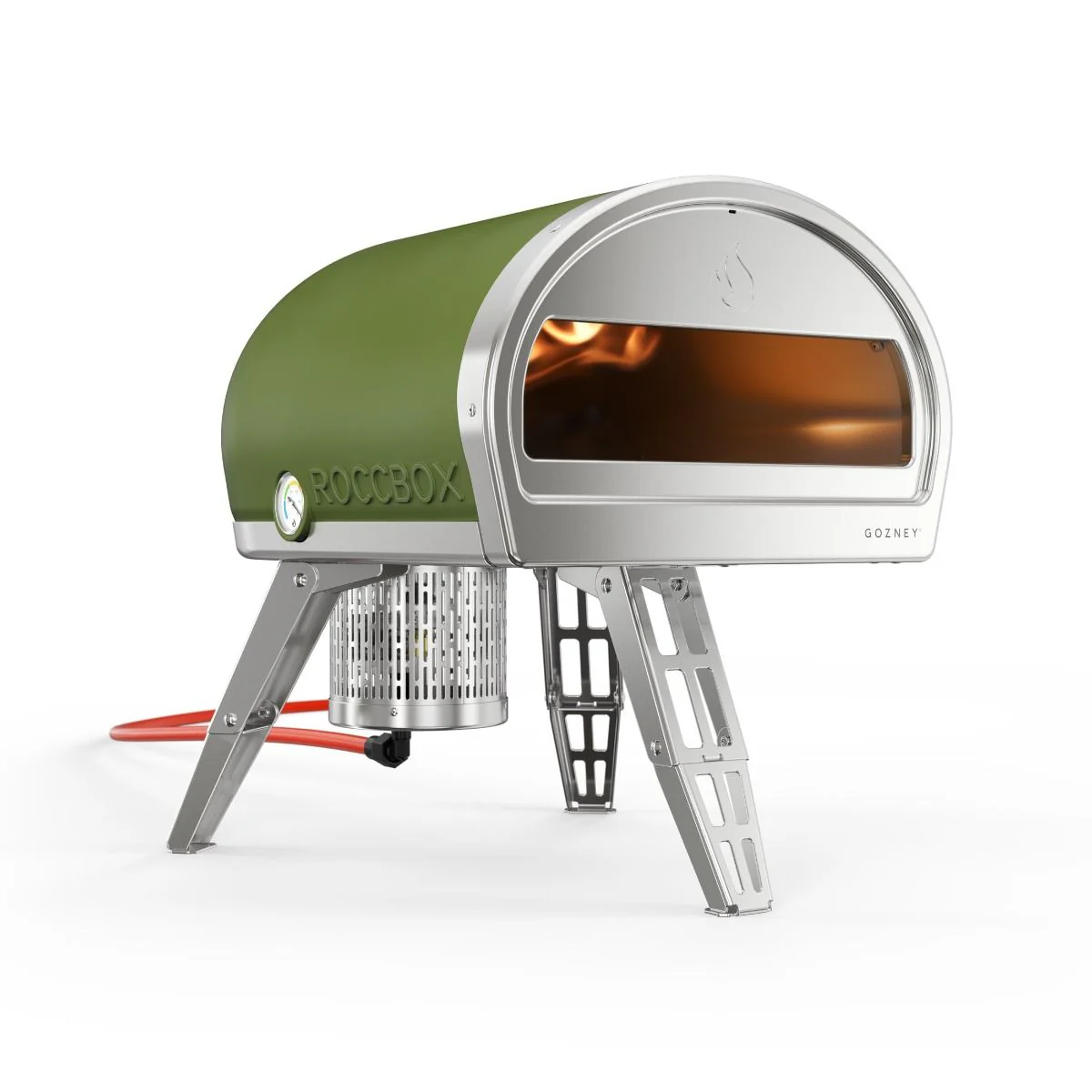 Gozney Roccbox Gas Burning Pizza Oven Olive Green - Image 3
