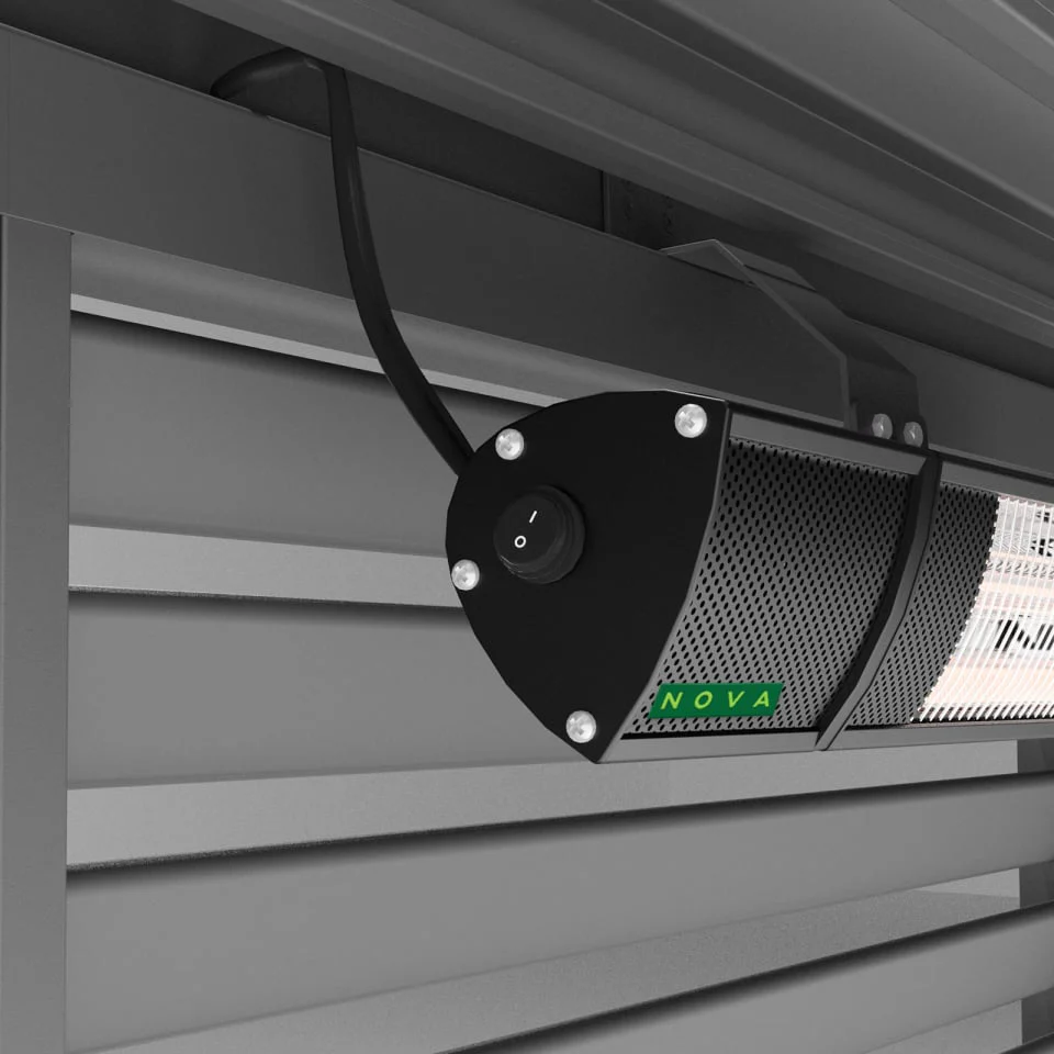 Hestia 2kw Infrared Electric Pergola Heater - Image 4