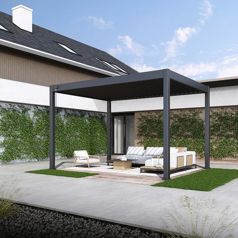 Olympus 4m x 3m Pergola with LED Lights - Image 3