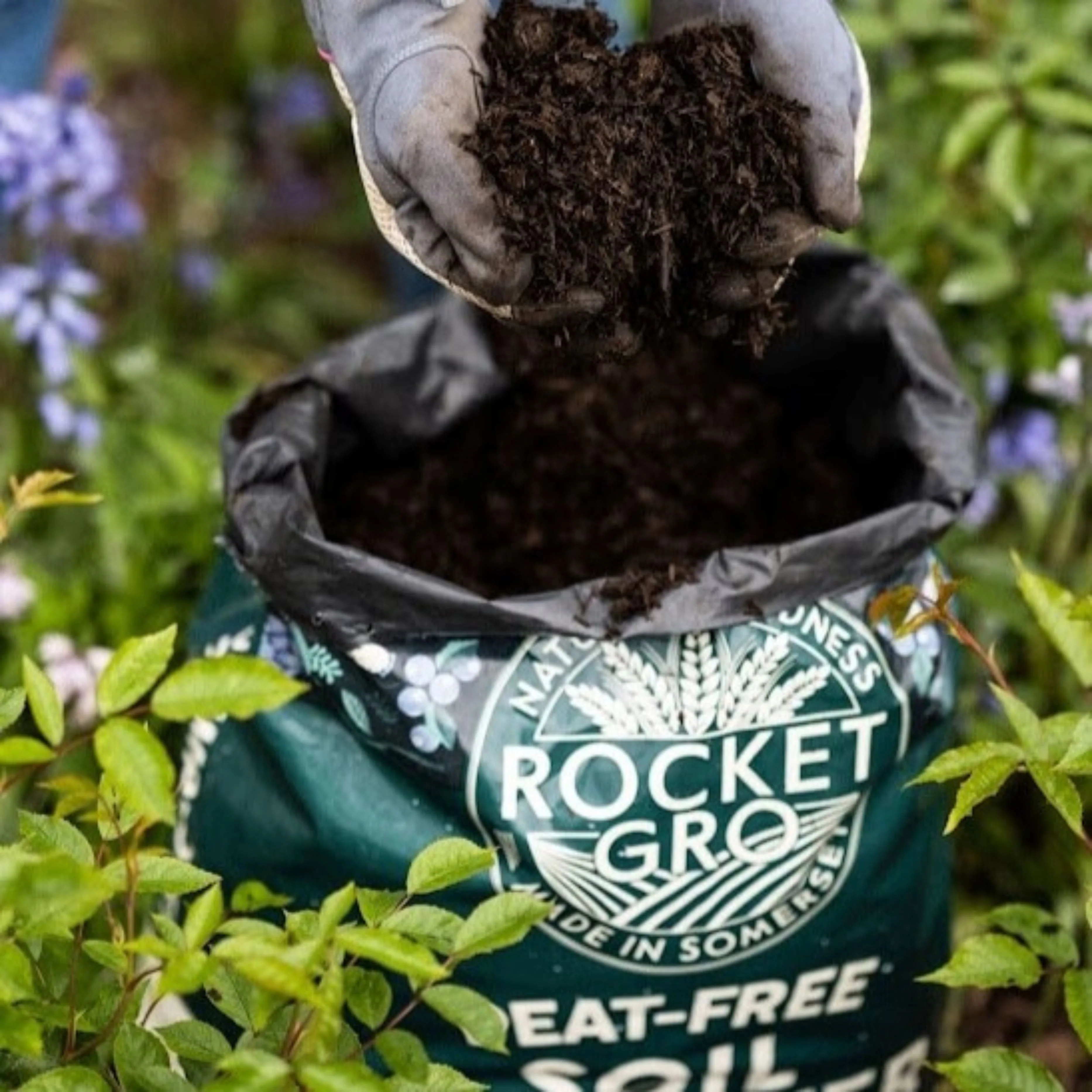 Rocket Gro Peat-Free Soil Improver 50L - Image 4