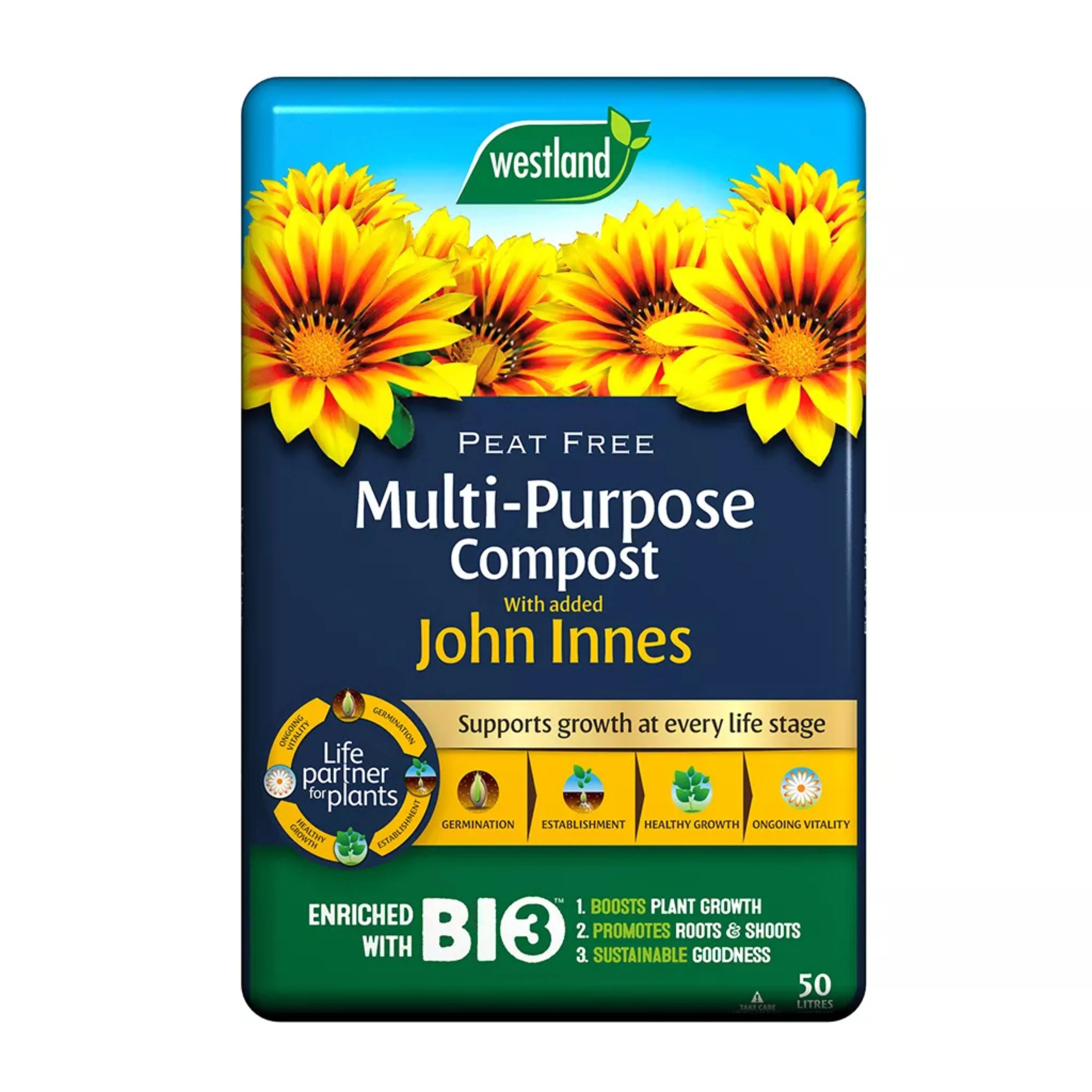 Westland Peat Free MPC +JI (25% Extra Free) 50L - Image 3